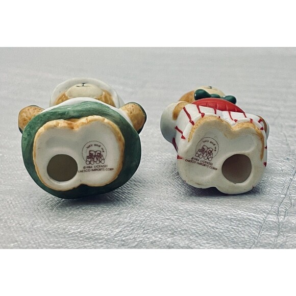 Enesco 1984 Lucy & Me Grandma & Grandpa Teddy Bears Christmas Edition VTG - Picture 7 of 9